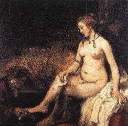 Bathsheba at Her Bath f, REMBRANDT Harmenszoon van Rijn